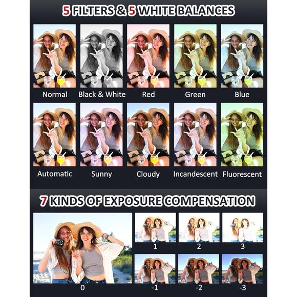 Digital Camera - 4K 44MP UHD Digital Cameras for Photography - Autofocus - Picture 3 of 7